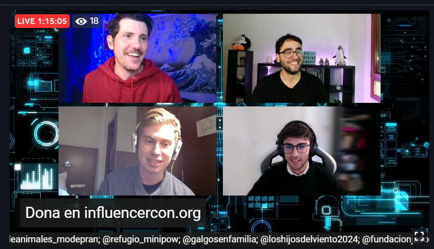 Se lio la cosa en influencercon.org
<a href="/Hackaviss/">Jose Javier Pastor Valero</a> <a href="/PinguinoDeMario/">El Pingüino De Mario</a> <a href="/nuoframework/">Pablo Arrabal</a>