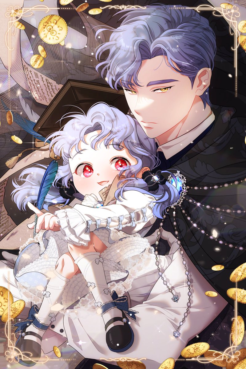 안녕하세요! 각색/콘티 작업한 <🖋️입양플랜에는 없던 가족이 생겼다💍> 신작으로 알림 드립니다 ^///^
(런칭 중에 오류가 있었는지 현재 제 이름이 누락되어있습니다!) 
이번 작품도 잘 부탁드립니다! 😍😍😍