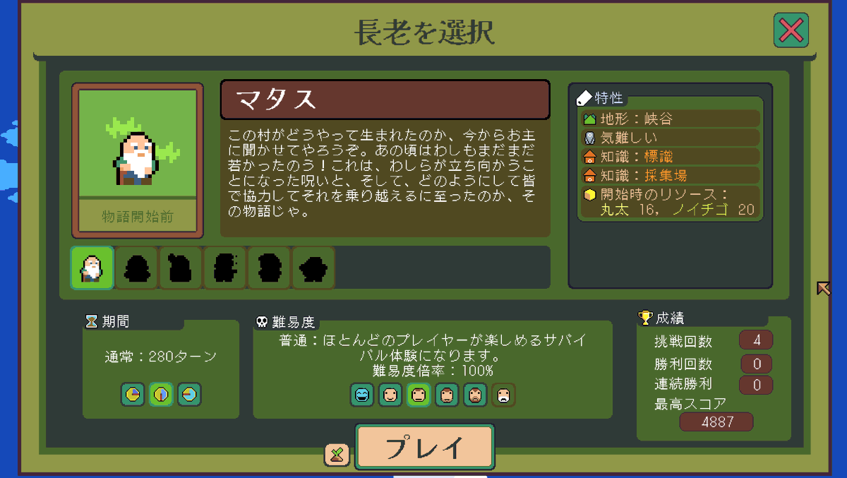 pawzse's tweet photo. また沼れるゲーム見つけてしまった…リムワ好きな人には進められる！地形のこと考えるとか、研究をはやく進めないといけないとか、なかなか良好な状態のまま進められずで難しい！けど次はなんとかできそうな感じで何度も初めからやりなおしてる。おもしろい。要素多くてしばらくハマれそう。
#dotAGE https://t.co/SBMuMl7mxP