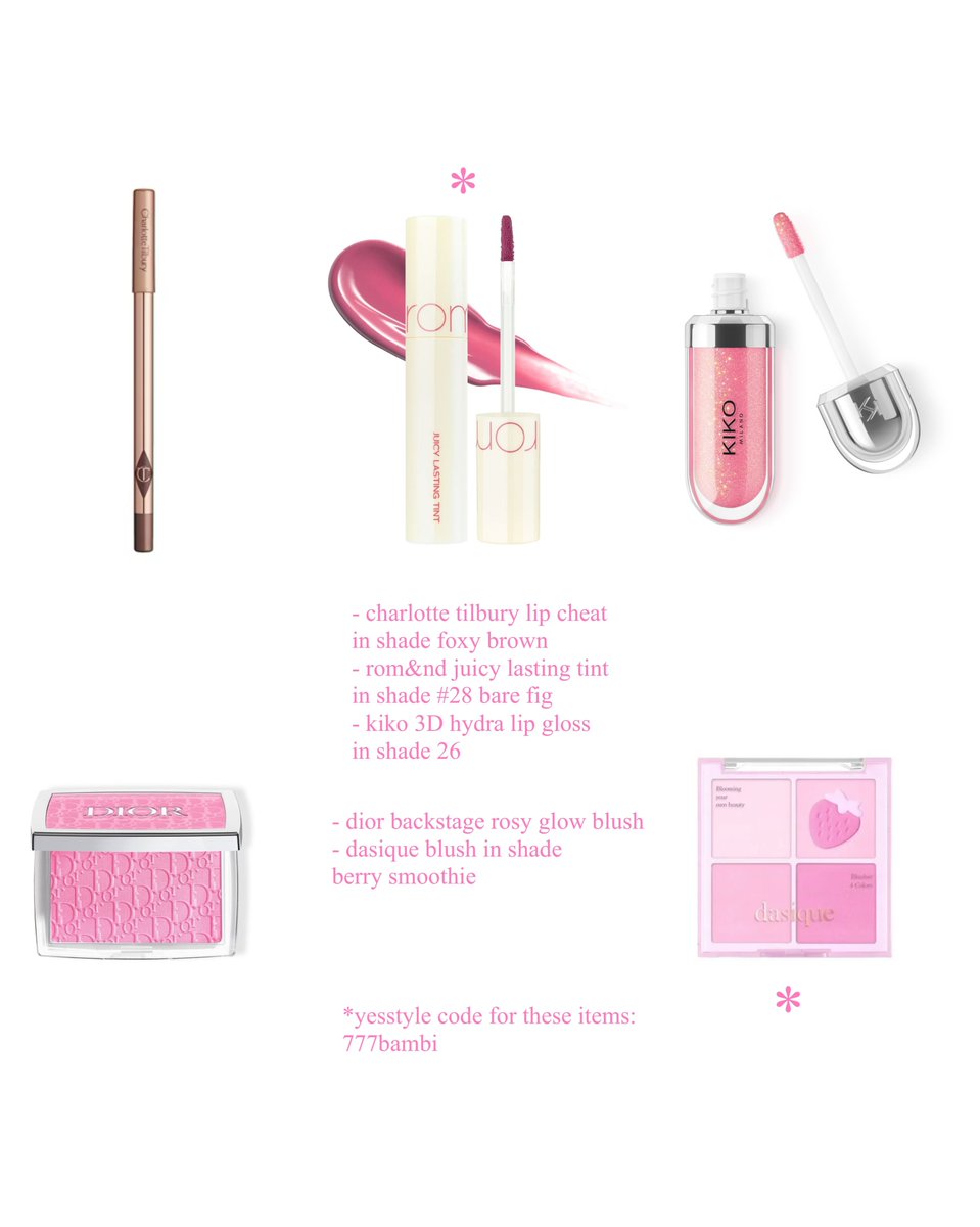 lycheescent's tweet image. i think i&apos;ve found my go-to lip &amp;amp; cheek combo i love it sm 🍨♡