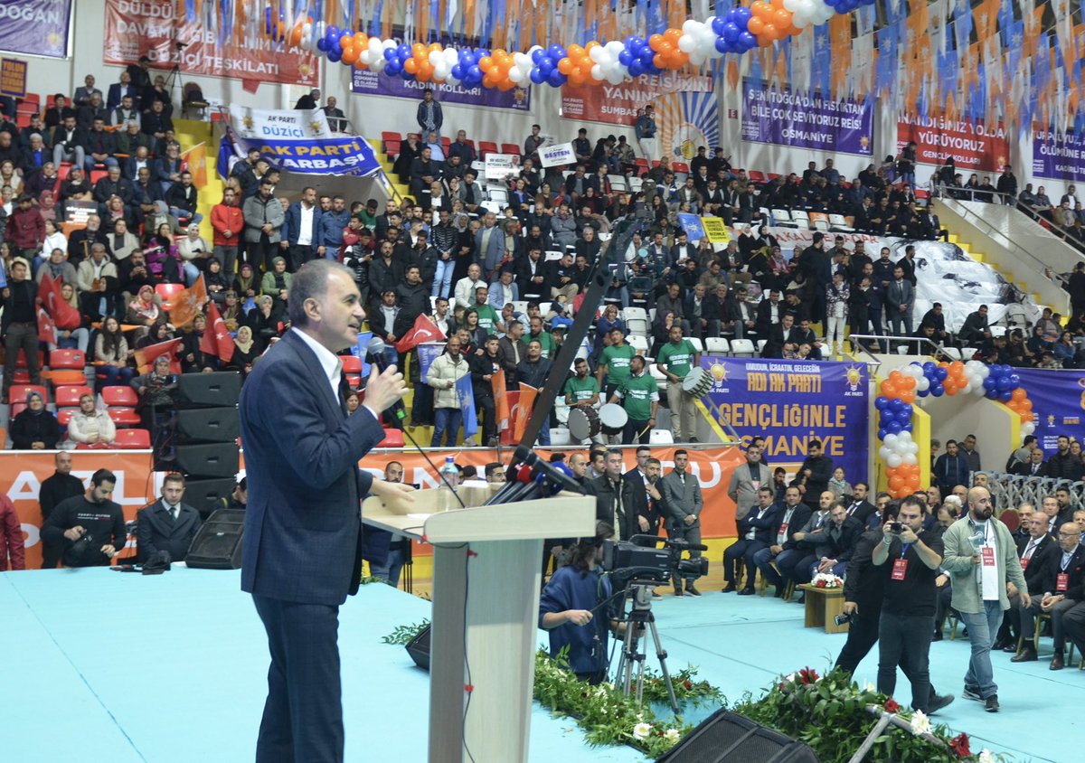 omerrcelik's tweet photo. #Osmaniye İl Kongremiz hayırlı olsun.

Büyük bir coşkuyla gerçekleştirdiğimiz kongrelerimizle birlikte partimiz daha da büyüyerek ve güçlenerek yepyeni ufuklara ilerliyor.

Hep birlikte hedeflerimize yürüyoruz. Teşkilatlarımıza teşekkür ediyoruz. https://t.co/J1PnR2eadY