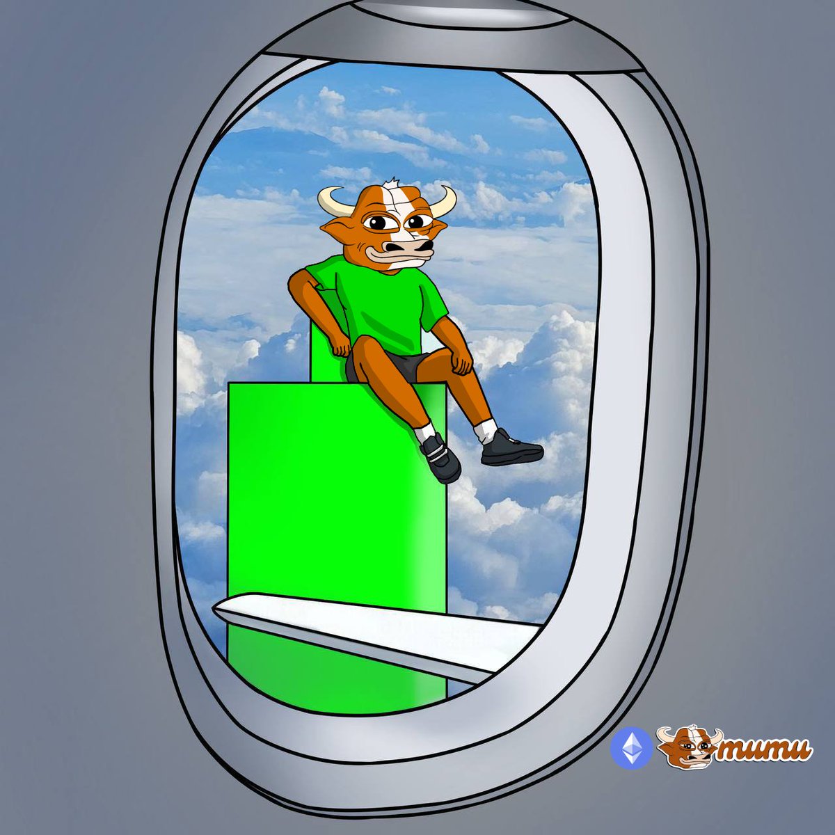 Jonneh_Tsunami's tweet photo. @mumucoineth_ Aim so high that it makes others think you're crazy 🤪  $Mumu $Eth

#FreeMumu #pepeverse https://t.co/CuR4jFZwwv