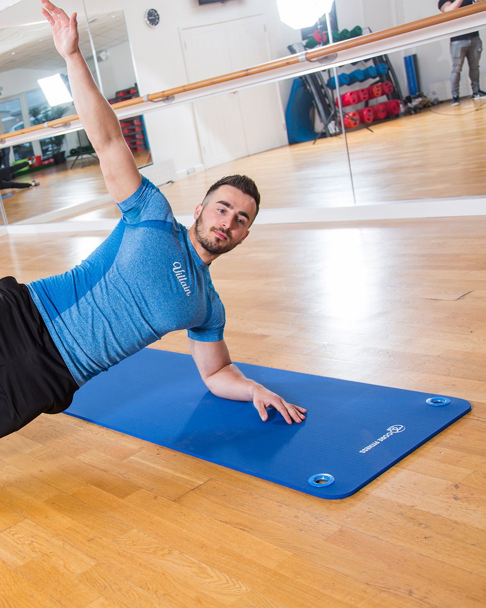 Core Plus Fitness Mat 💙 Featuring 15mm thick cushioning for ultimate comfort and eyelets for convenient storage on a mat rack. Perfect for Pilates in any busy studio! ✨️ mad-hq.com/core-plus-fitn… #madhq #fitnessmad #coreworkout #pilatesmat #fitnessmat