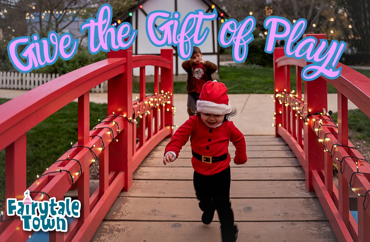 Your year-end gift will make 2025 magical for countless children, fueling their imaginations and learning. As an independent nonprofit, Fairytale Town is grateful for the joy you bring to kids every day. Thank you for making the magic!