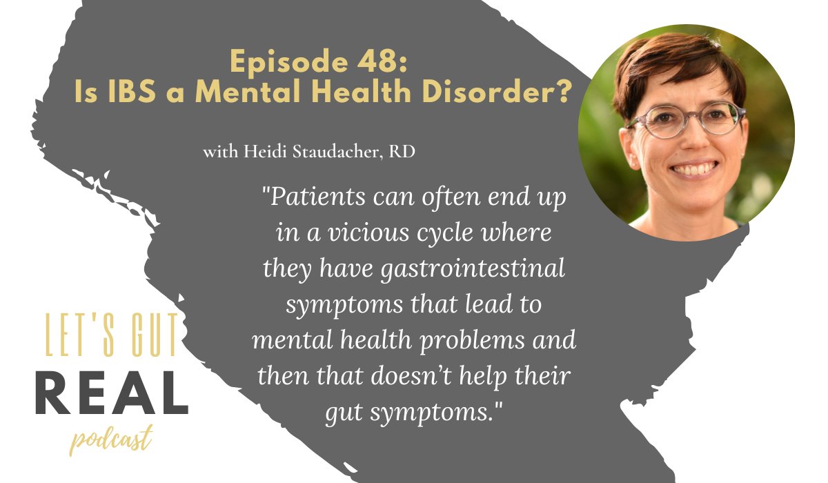 AndreaHardyRD's tweet photo. There has been a huge growth in the awareness of the role of mental health in gut dysfunction. I interview RD, Heidi Staudacher on the relationship between mental health and IBS, and the role nutrition plays. Check it out here: https://t.co/W5E4oopMqB https://t.co/AN1yy1ogaI