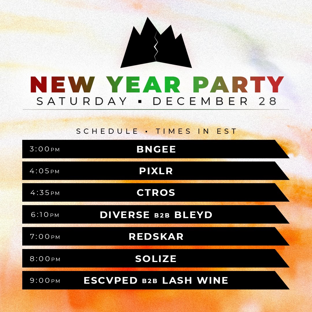 GemReleased's tweet photo. We are back on December 28th with our biggest New Year Party yet!! 🥳

Press the "Notify me" button on our YouTube Premiere below to get notifications for when we go live. See you soon, and happy holidays! 🎄

Notify Me: https://t.co/3zNUaJB0jX

#EDM #ElectronicMusic #Mix https://t.co/PylJrPU3yr