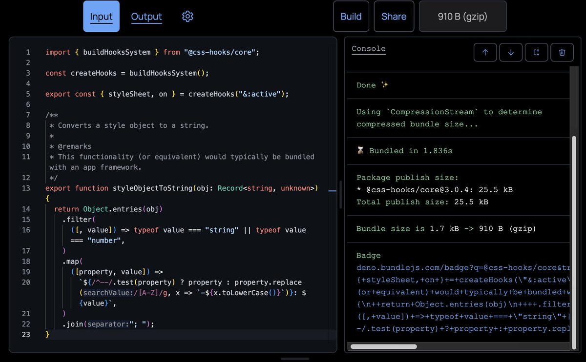 bundlejs tweet media
