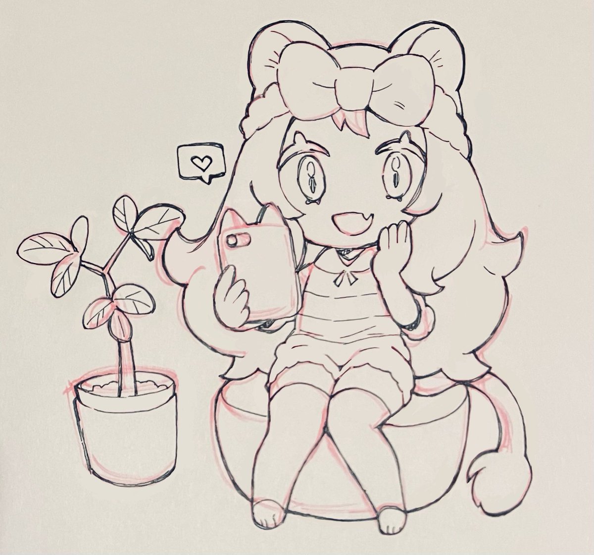 「いいね、ついてるし〜!#SweetItem #ふぇありーているず! 」|KG303🐏のイラスト
