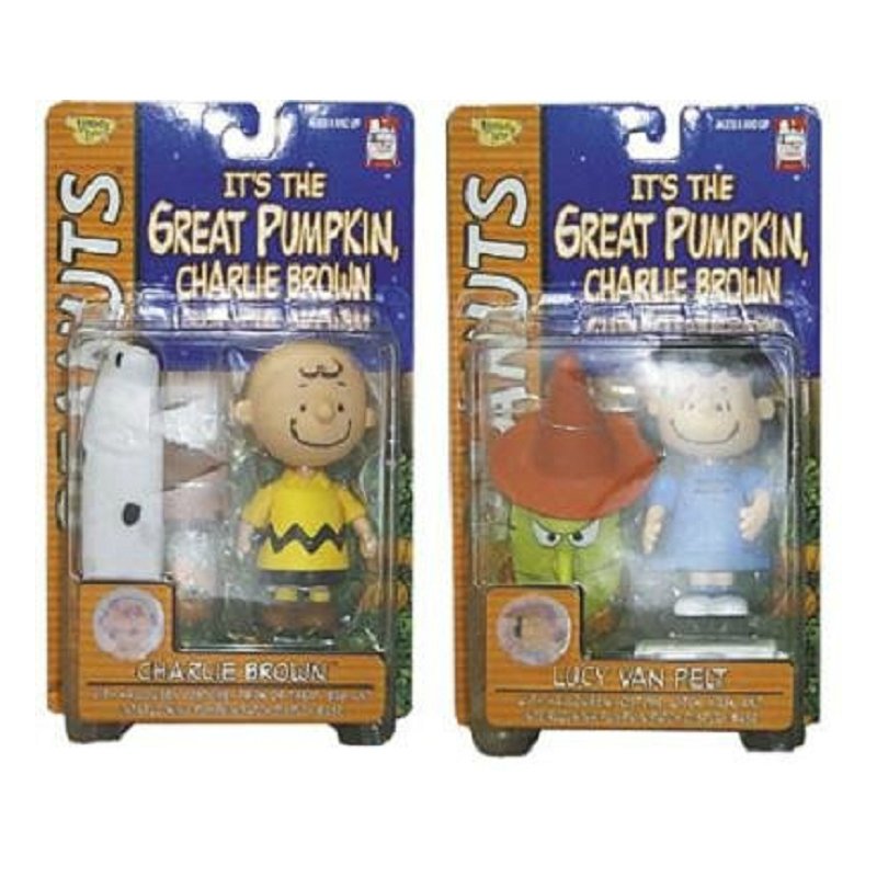 It's a #Halloween #Christmas, Charlie Brown! #Snoopy #PeanutsGang 

#Peanuts It's The Great Pumpkin, Charlie Brown &amp; Lucy Lot Memory Lane Set 2002 Charles Schulz

tinyurl.com/2rzb4wm3