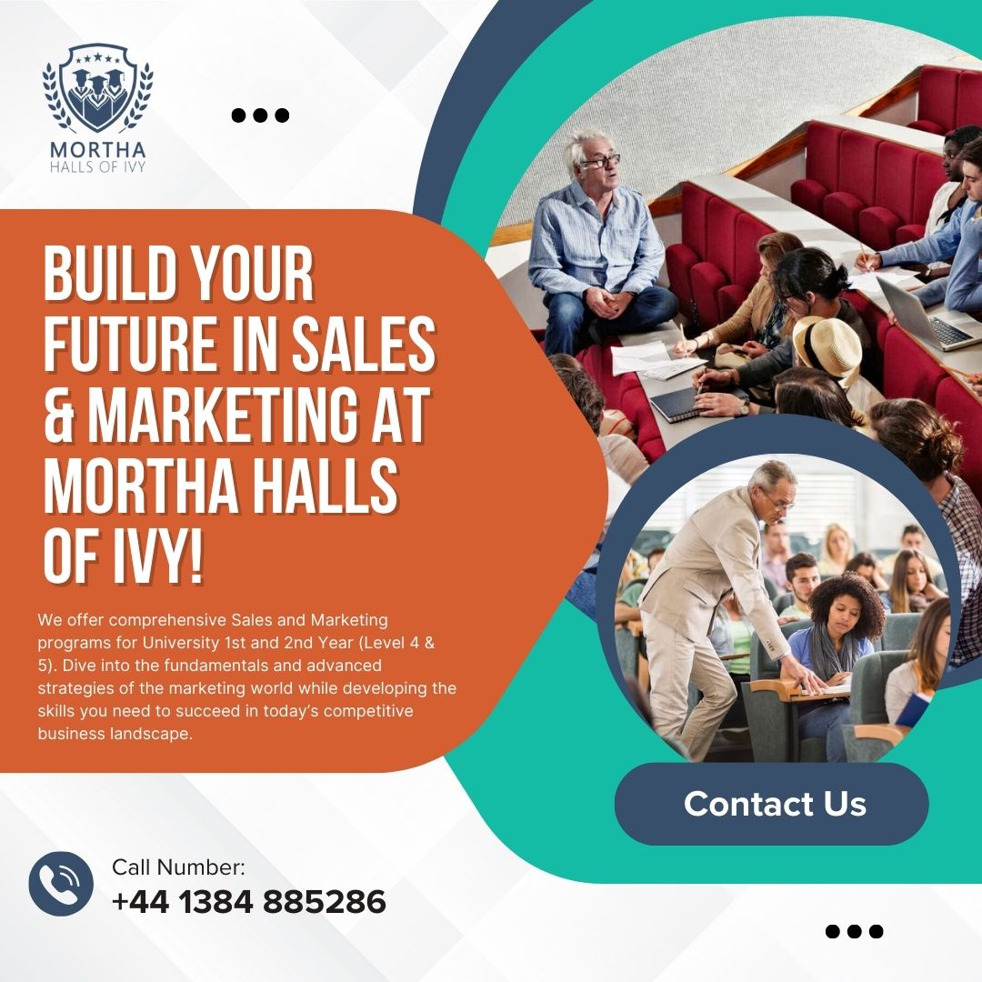MorthaHalls's tweet image. We offer comprehensive Sales and Marketing programs for University 1st and 2nd Year (Level 4 &amp;amp; 5). Dive into the fundamentals and advanced strategies of the marketing world while developing the skills you need to succeed.
-
🌐 mhi.college

#marketingprogram