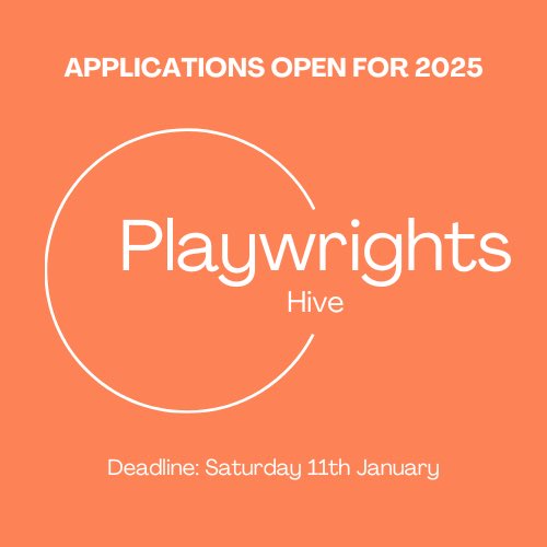 🐝THE HIVE IS BACK!🐝

The Playwrights Hive, our flagship writing course, is open for applications for 2025! 

Over 9 online sessions, you’ll receive guidance from our artistic team and can showcase your writing within the group.

Apply via link below!👇 

brokensilencetheatre.com/playwrights-hi…