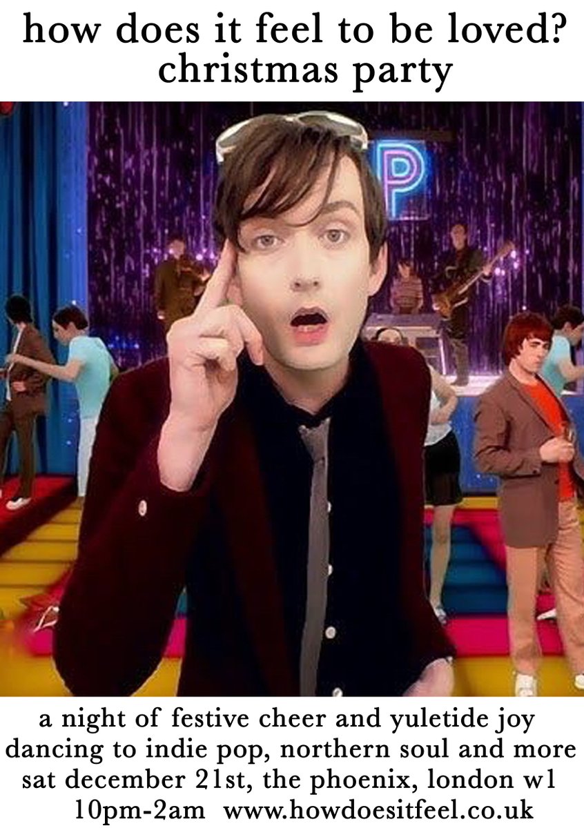 If you're going to see <a href="/TheWavePictures/">The Wave Pictures</a> at The Lexington tonight, come dancing at HDIF afterwards. We're at The Phoenix, 37 Cavendish Square, just by Oxford Circus tube. Dancing til 2am!

howdoesitfeel.co.uk/thephoenix.html