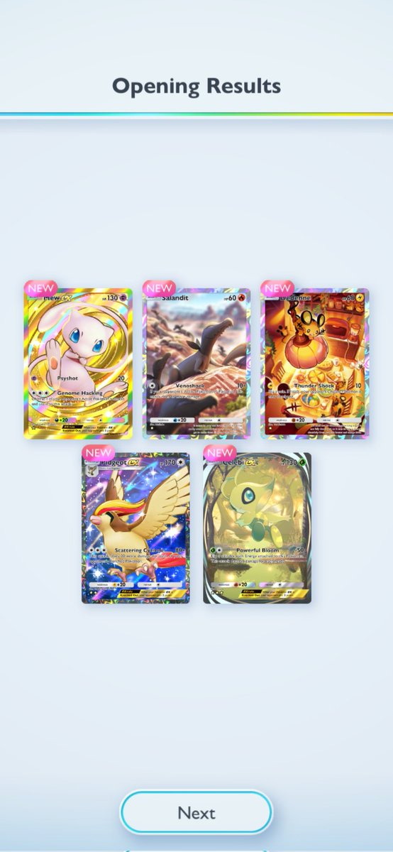 When you play <a href="/PokemonTCGP/">Pokémon TCG Pocket</a> and get this pack