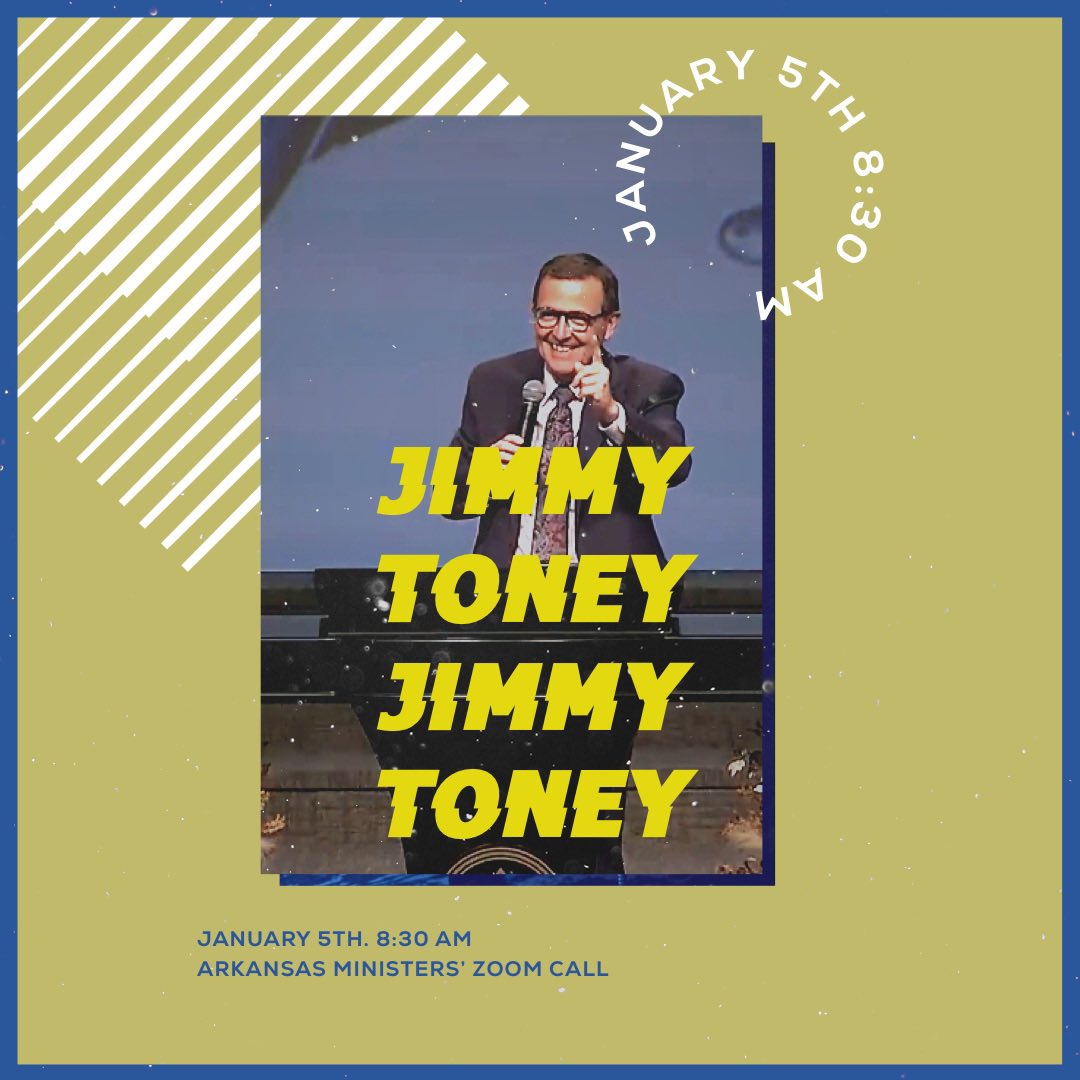 January 5th. 8:30 AM. Jimmy Toney. 

If you’re a minister type “yes” to 87447.
