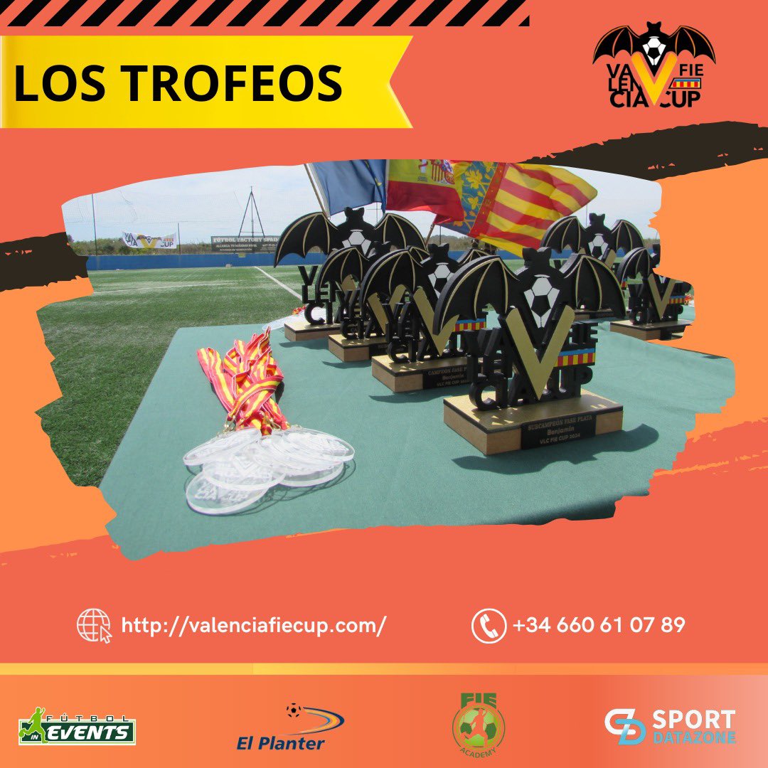 Valencia FIE Cup (@valenciafiecup) on Twitter photo Trofeos entregados en la última edición de la <a href="/valenciafiecup/">Valencia FIE Cup</a>
#ValenciaFieCup #ValenciaFieCup2025 #VFC25 #Valencia #futbol #torneos #torneo #futbolbase #ElPlanter #sueñosdecampeones #futurasestrellas Trofeos entregados en la última edición de la <a href="/valenciafiecup/">Valencia FIE Cup</a>
#ValenciaFieCup #ValenciaFieCup2025 #VFC25 #Valencia #futbol #torneos #torneo #futbolbase #ElPlanter #sueñosdecampeones #futurasestrellas