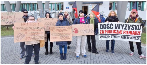 Анархо-синдикалисты Польши в трудовых конфликтах / Anarcosindicalistas de Polonia en conflictas laborales aitrus.info/node/6280
