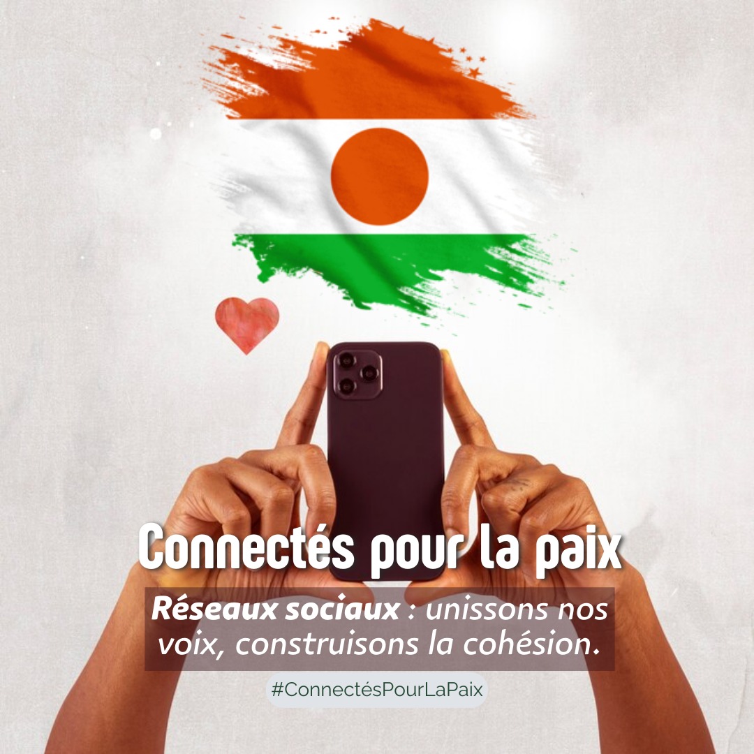 *"Quand les voix s’unissent, les cœurs se rapprochent et la paix devient une réalité. "*
#ConnectésPourLaPaix 
#UnissonsNosVoix 
#ODDC 
#HACP 
#CohésionSociale 
#PaixAuNiger