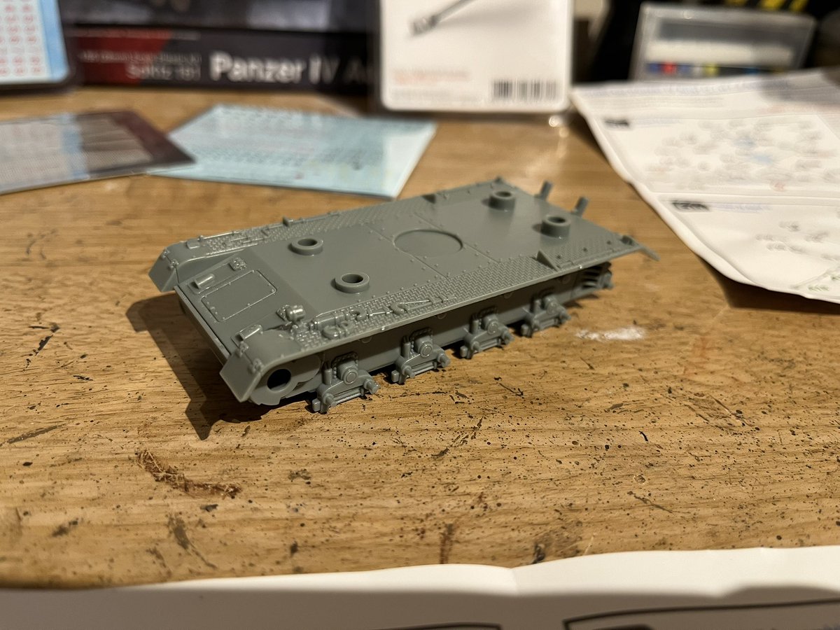 tomjmegan's tweet photo. Part 1 - Lower Hull Assembly complete.

These Rubicon kits are so good; always impressed with the level of detail and quality to them.

#FestiveTankChallenge2024
#RubiconModels #Scalemodels https://t.co/nTBhp3ikLm
