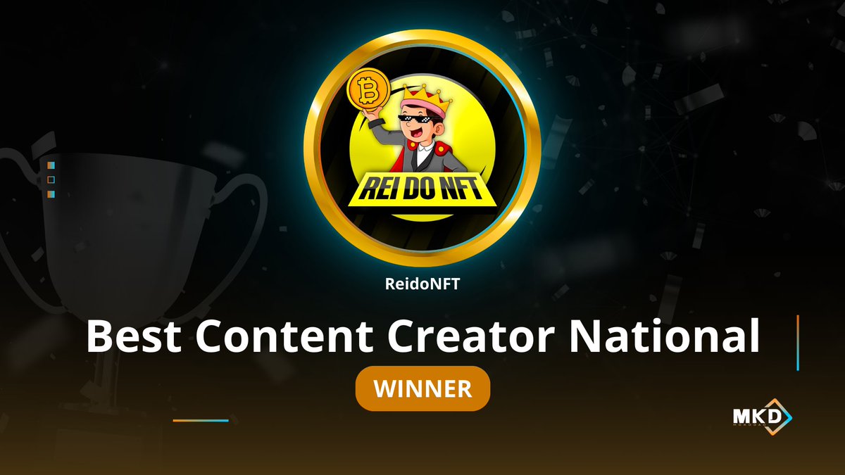 mokodaogg's tweet photo. 🥇Congratulations to @ReidoNFTyt 🥇

Our incredible influencer from MokoDAO won the Best Content Creator National award at the Blockchain Game Awards 2024 by @PlayToEarn! 🏆🔥

And a big thank you to everyone for your votes and support! Our community makes us stronger every day!