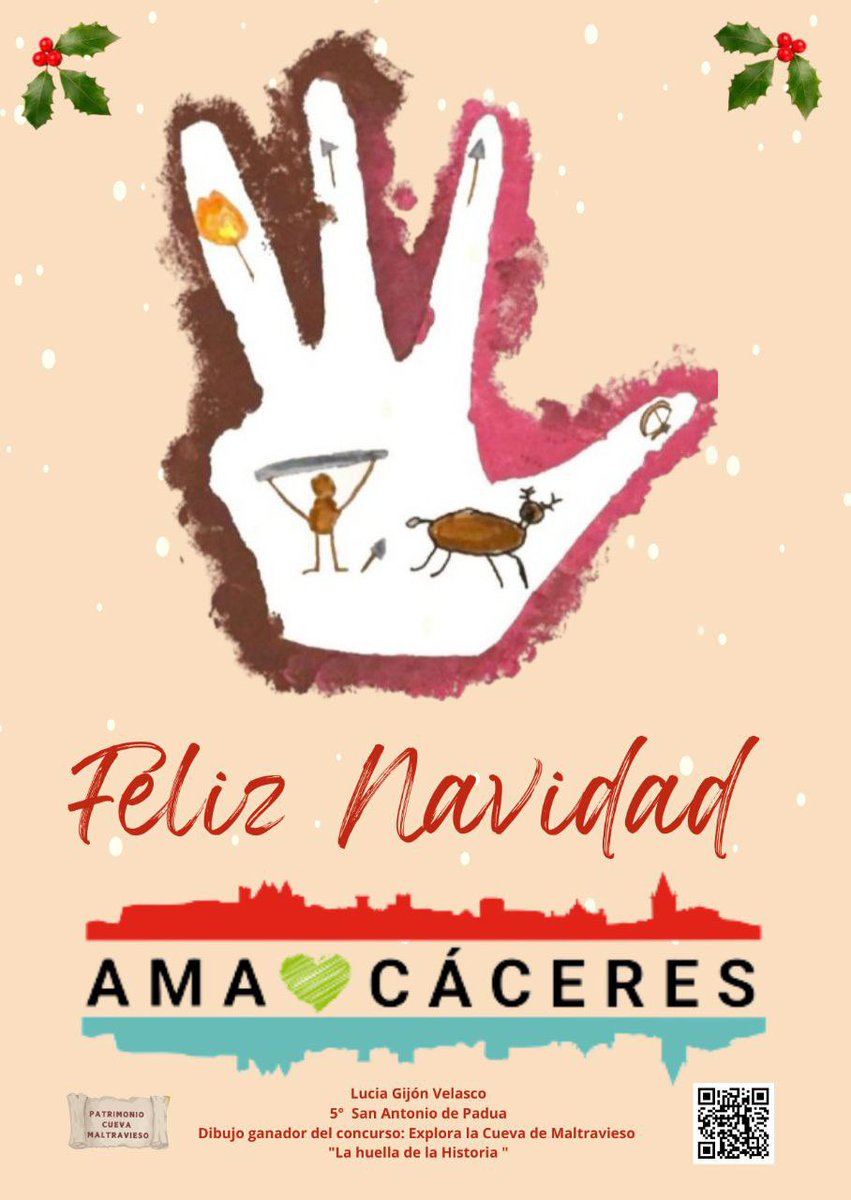 🌟 ¡Feliz Navidad desde AMA Cáceres! 🎄

Cerramos el año celebrando el patrimonio, la historia y la cultura que nos une. Gracias a todos los que habéis formado parte de nuestros proyectos y actividades este 2024.

Seguimos trabajando juntos por Cáceres. 💚
