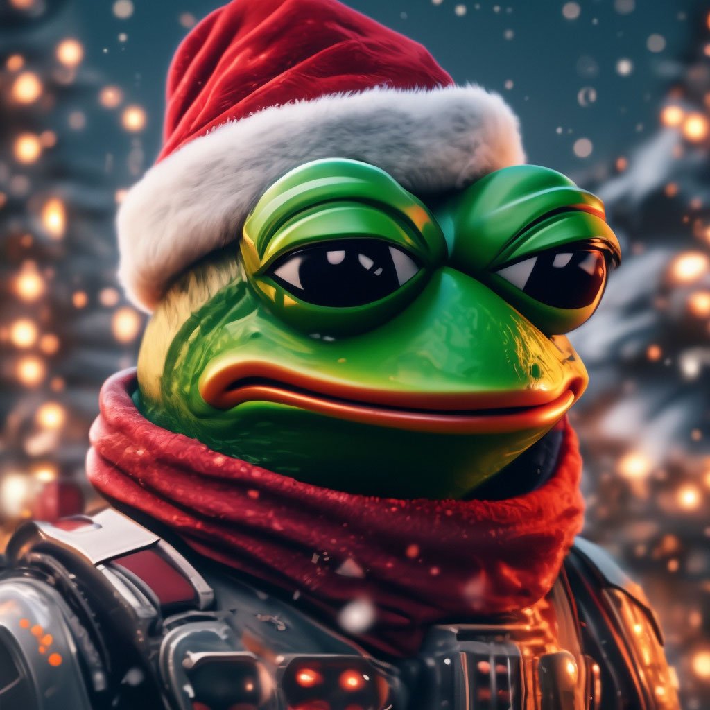 XMASPEPE_SOL's tweet photo. 🐸🐸 $XPEPE

🎁🎁🎁🎁

Santa’s got a new friend: $XPEPE! 🐸🎄 Ready for a festive crypto ride? 🎁💸

#XMASPEPE #XMAS #XPEPE #PEPE #SOLANA https://t.co/3So3lFAIHG