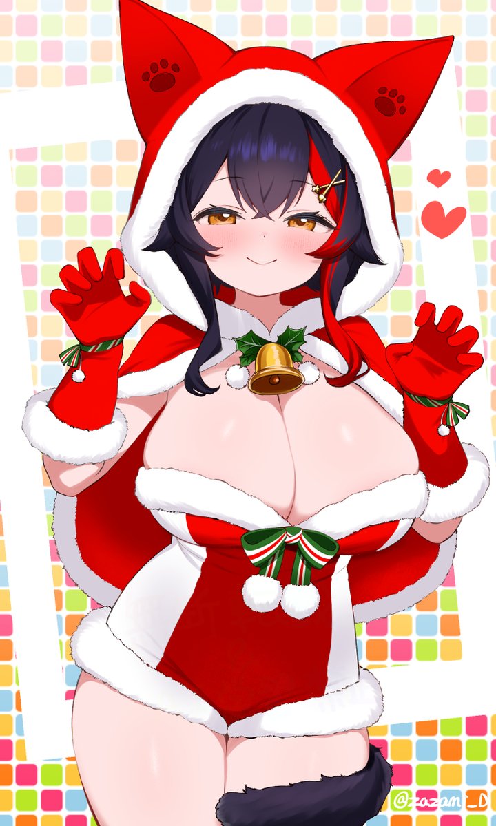 zazami_D's tweet photo. 🎄🎅🐺💕 https://t.co/H8U3RfJ4IT
