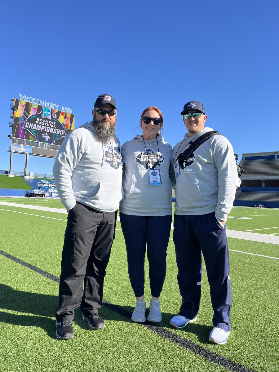 MBHS Bronco Athletic Training (@mbhsat) on Twitter photo Working the <a href="/NCAADII/">NCAA Division II</a> Football Championship <a href="/McKISDAth/">McKinneyISD Ath Dept</a> Stadium! <a href="/BlazerAthletics/">Americas High School Athletics</a> <a href="/FSUAthletic/">FerrisStateAthletics</a> Working the <a href="/NCAADII/">NCAA Division II</a> Football Championship <a href="/McKISDAth/">McKinneyISD Ath Dept</a> Stadium! <a href="/BlazerAthletics/">Americas High School Athletics</a> <a href="/FSUAthletic/">FerrisStateAthletics</a>