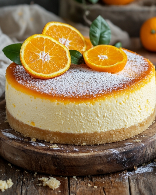 LounaRecipes's tweet photo. Zesty Orange and Ricotta Cheesecake https://t.co/c2Dra1Yz95