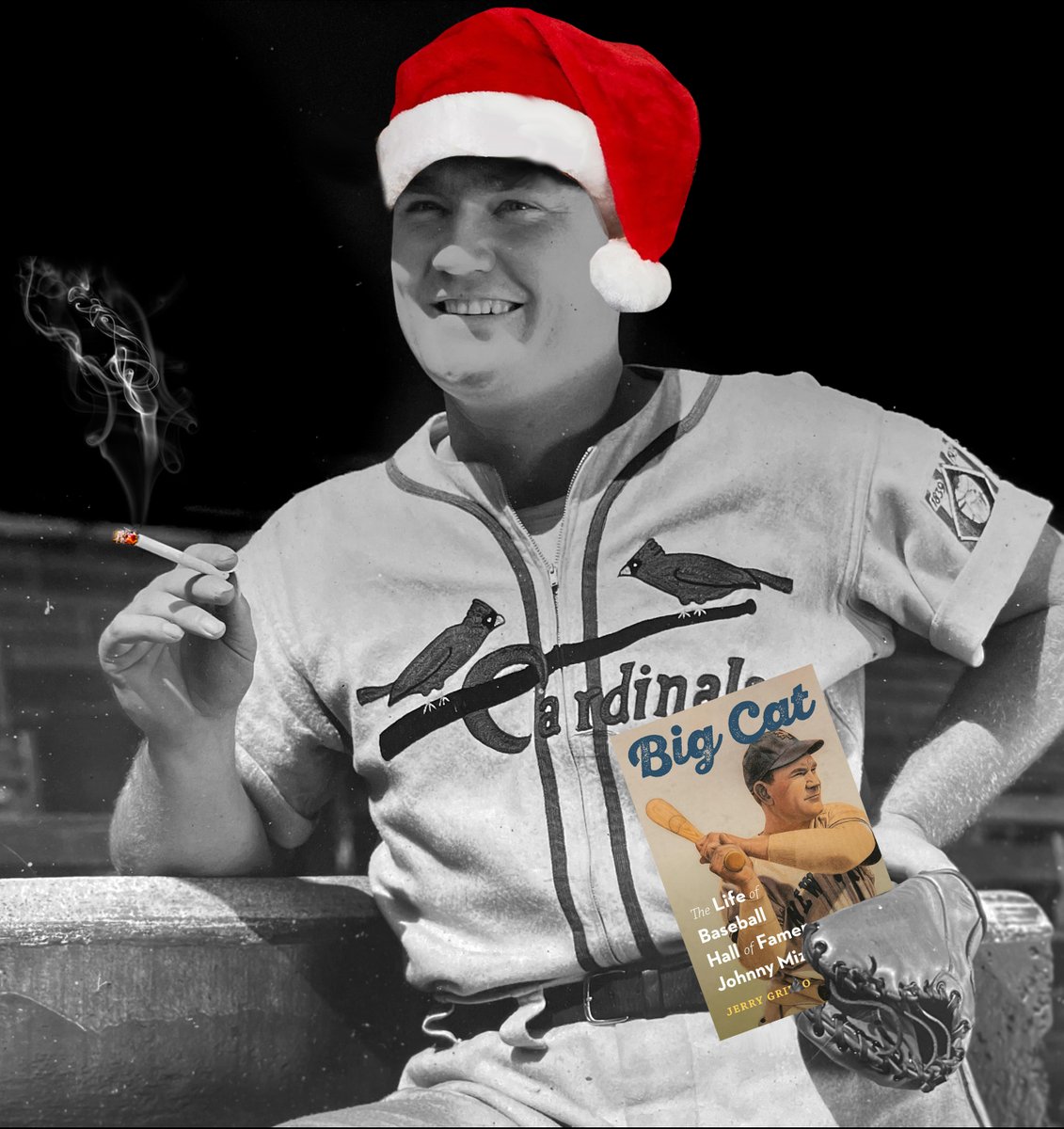 Johnny "Big Cat" Mize (@bigcatmize) on Twitter photo Hey, y'all, this has been my best year since 1993, when I was last alive. Thanks to everyone who helped with my comeback. especially <a href="/TheFourCrickets/">Jerry Grillo</a>, who wrote a great book about me, and <a href="/UnivNebPress/">Univ Nebraska Press</a>, who published it.
#baseballbooks #baseball Hey, y'all, this has been my best year since 1993, when I was last alive. Thanks to everyone who helped with my comeback. especially <a href="/TheFourCrickets/">Jerry Grillo</a>, who wrote a great book about me, and <a href="/UnivNebPress/">Univ Nebraska Press</a>, who published it.
#baseballbooks #baseball