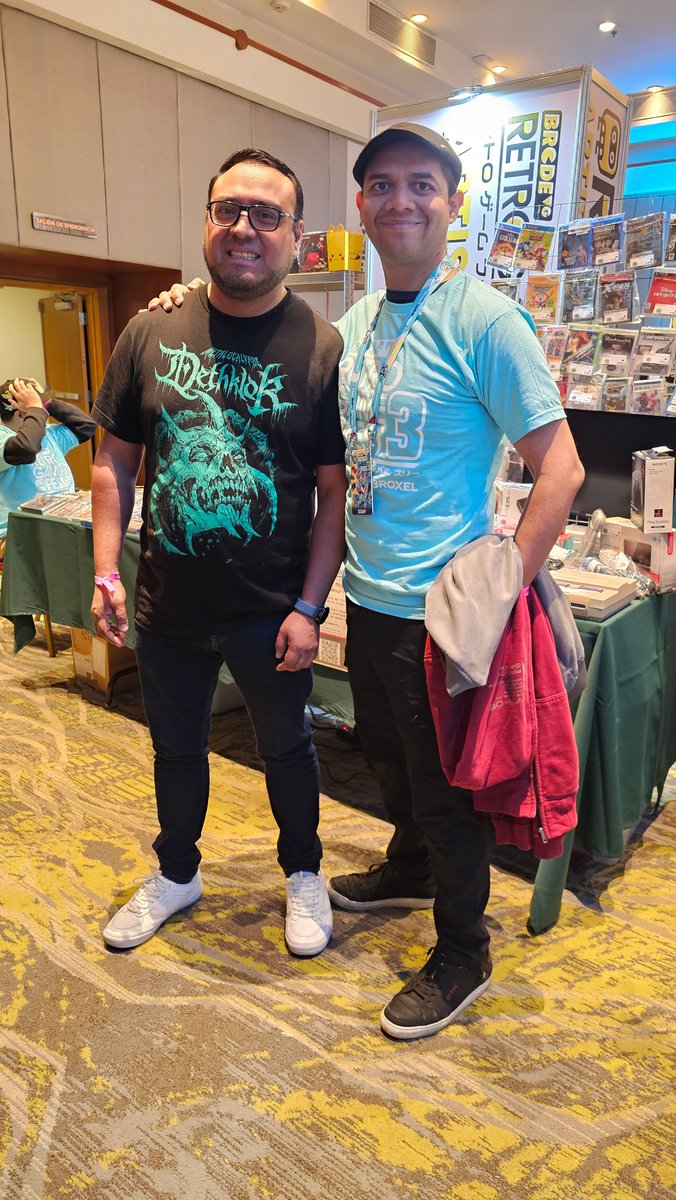 MictlanUnViaje's tweet photo. We are already at Retro Game Fest 3.
---
Ya estamos en Retro Game Fest 3.

#RGF3 https://t.co/DEhowolvz4