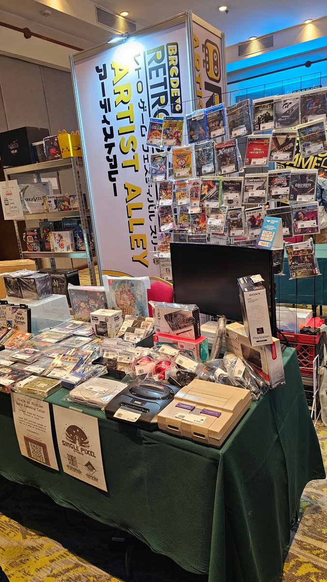 MictlanUnViaje's tweet photo. We are already at Retro Game Fest 3.
---
Ya estamos en Retro Game Fest 3.

#RGF3 https://t.co/DEhowolvz4