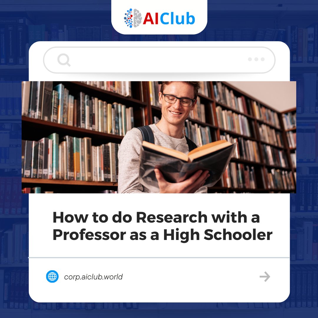 Our students have gone from high schoolers to published researchers in professional journals, even landing spots in top university and corporate labs. 🌟 

Read our latest blog below!
bit.ly/4gD9Ena

#airesearch #k12stemeducation #aieducation