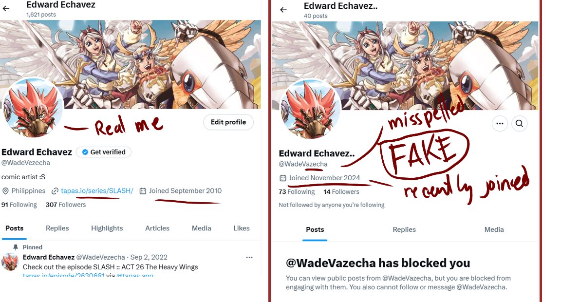 Attention! Please do not transact or entertain anything to this fake account >> x.com/WadeVazecha