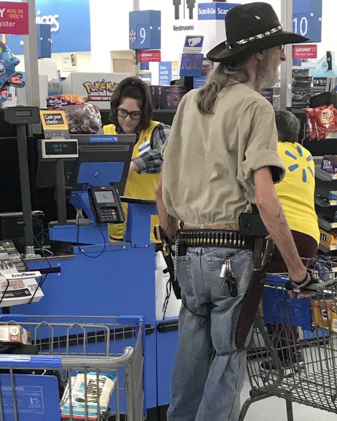 Be honest

If you saw this man at the store, how would you FEEL ?