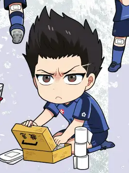 「メイドバロ~で好きなところはこの「態度でかいわりには普段はきちっとした座り方をす」|とりがらのイラスト