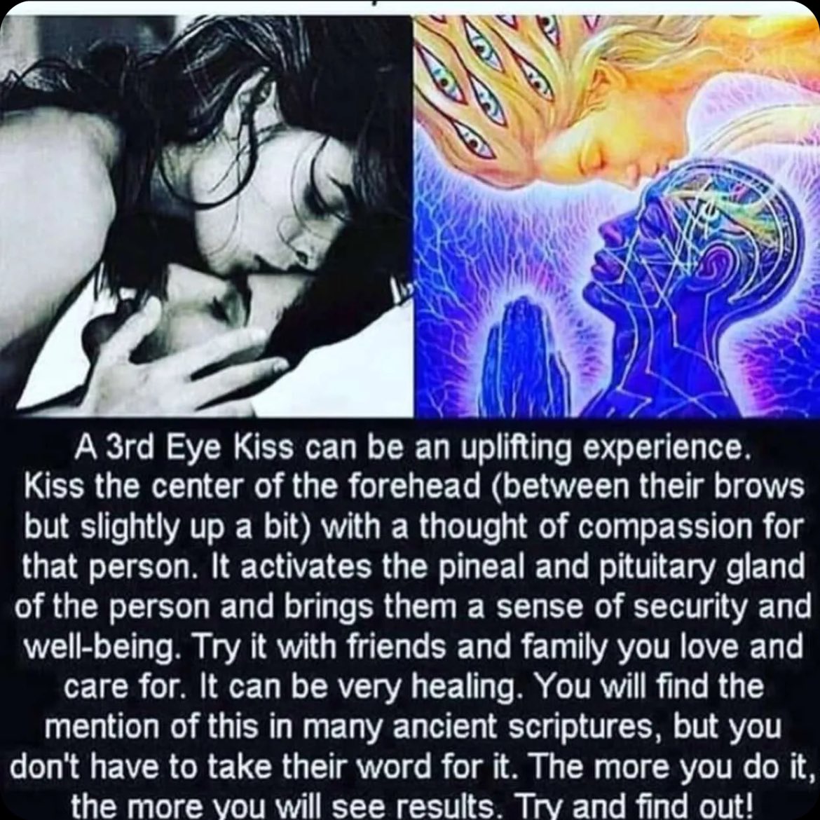 Why she likes forehead kisses