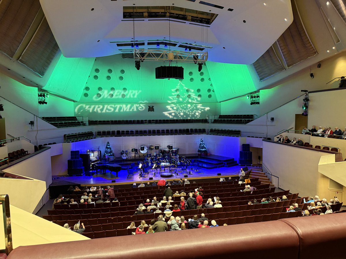 Christmas is about to officially  begin, courtesy of <a href="/Notts_Harmonic/">Nottingham Harmonic</a> and Thoresby Colliery Band.