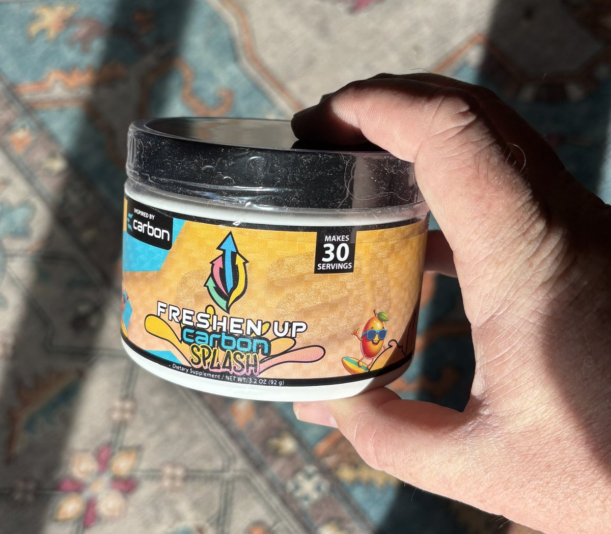 Thank you <a href="/GzusJankins/">Gzus Jankins</a> for the tub of carbon splash!