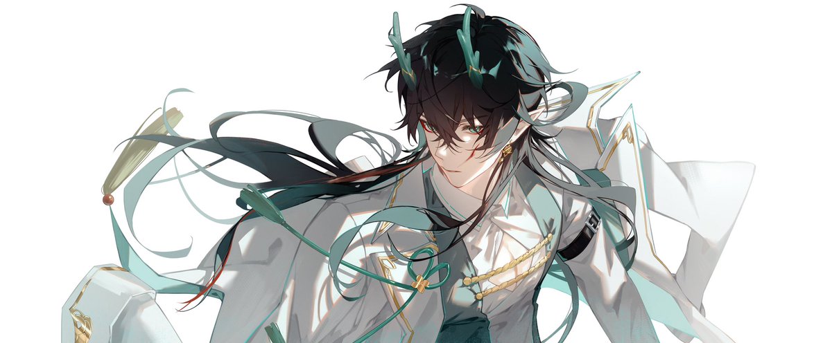 突然想起来，这张图再不发的话要变成前年的稿件了（浅浅打一个tag🥺
 #HonkaiStarRail #DanHeng
