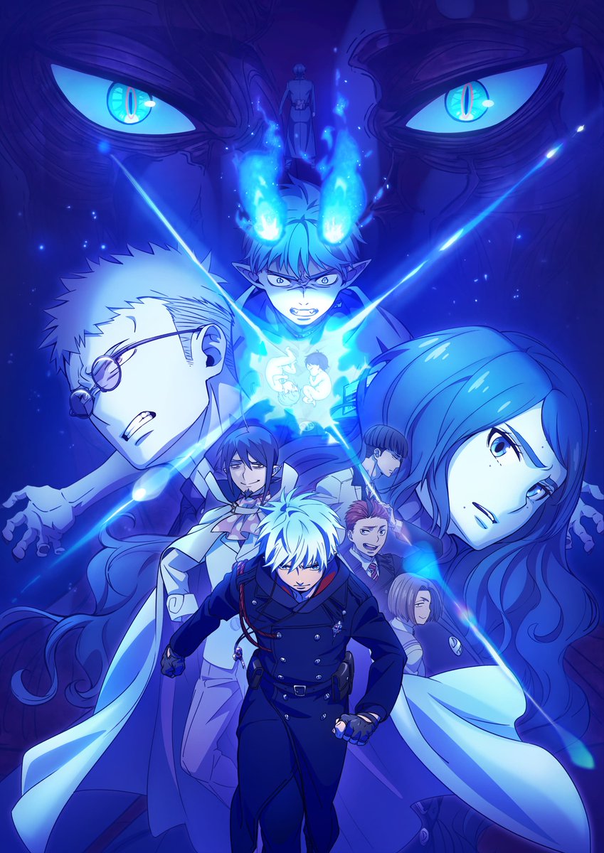 anime_news_ukr's tweet photo. 📆 Старт трансляції арки "Блакитної ночі" 4-го сезону аніме-адаптації ��анґи "Ao no Exorcist" (Блакитний екзорцист) анонсовано на 4-те січня 17:30 (за Києвом).
🖼 Опубліковано постер.
📺 #anime #аніме #AoNoExorcist #blueexorcist #StudioVOLN https://t.co/U65eYAzyEE