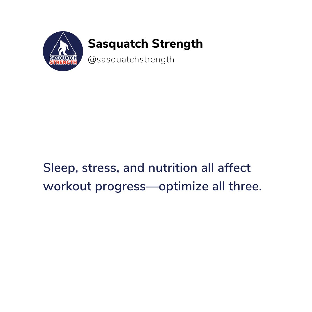 strongsasquatch's tweet photo. Progress isn’t just about exercise—sleep, stress management, and nutrition all play a huge role in your results.
#HolisticHealth #OptimizeRecovery #BalancedLifestyle #SleepWell #SasquatchStrength https://t.co/LsRynbFui2