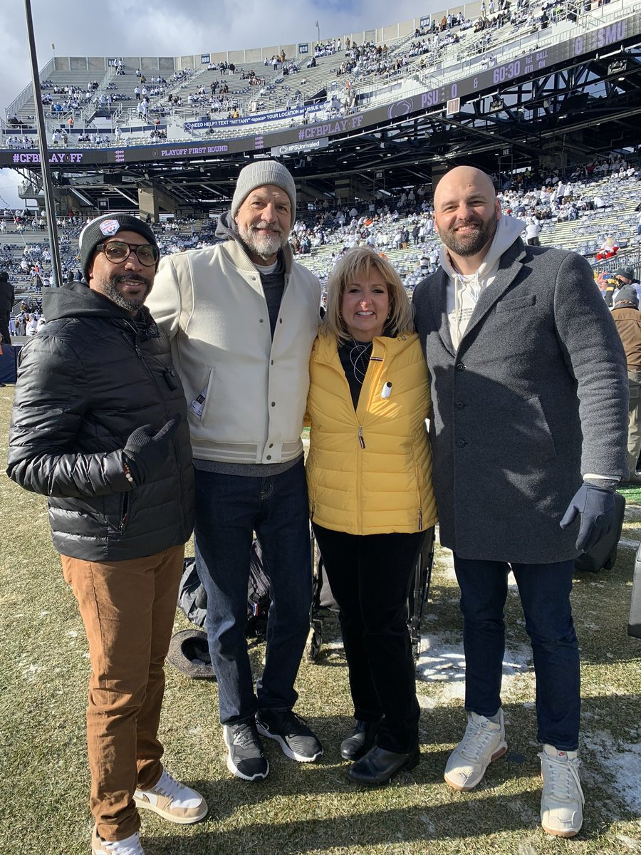 Fiesta Sports Foundation (@fiesta_bowl) on Twitter photo Our <a href="/FiestaBowlCEO/">Erik Moses</a> Erik Moses and Board Chair <a href="/judybernas/">Judy Bernas πΊπ¦</a> are at Beaver Stadium for todayβs first-round playoff game, ready to welcome <a href="/PennStateFball/">Penn State Football</a> or <a href="/SMUFB/">SMU Football</a> to the <a href="/vrbo/">Vrbo</a> Fiesta Bowl!
Who are you cheering for? Our <a href="/FiestaBowlCEO/">Erik Moses</a> Erik Moses and Board Chair <a href="/judybernas/">Judy Bernas πΊπ¦</a> are at Beaver Stadium for todayβs first-round playoff game, ready to welcome <a href="/PennStateFball/">Penn State Football</a> or <a href="/SMUFB/">SMU Football</a> to the <a href="/vrbo/">Vrbo</a> Fiesta Bowl!
Who are you cheering for?