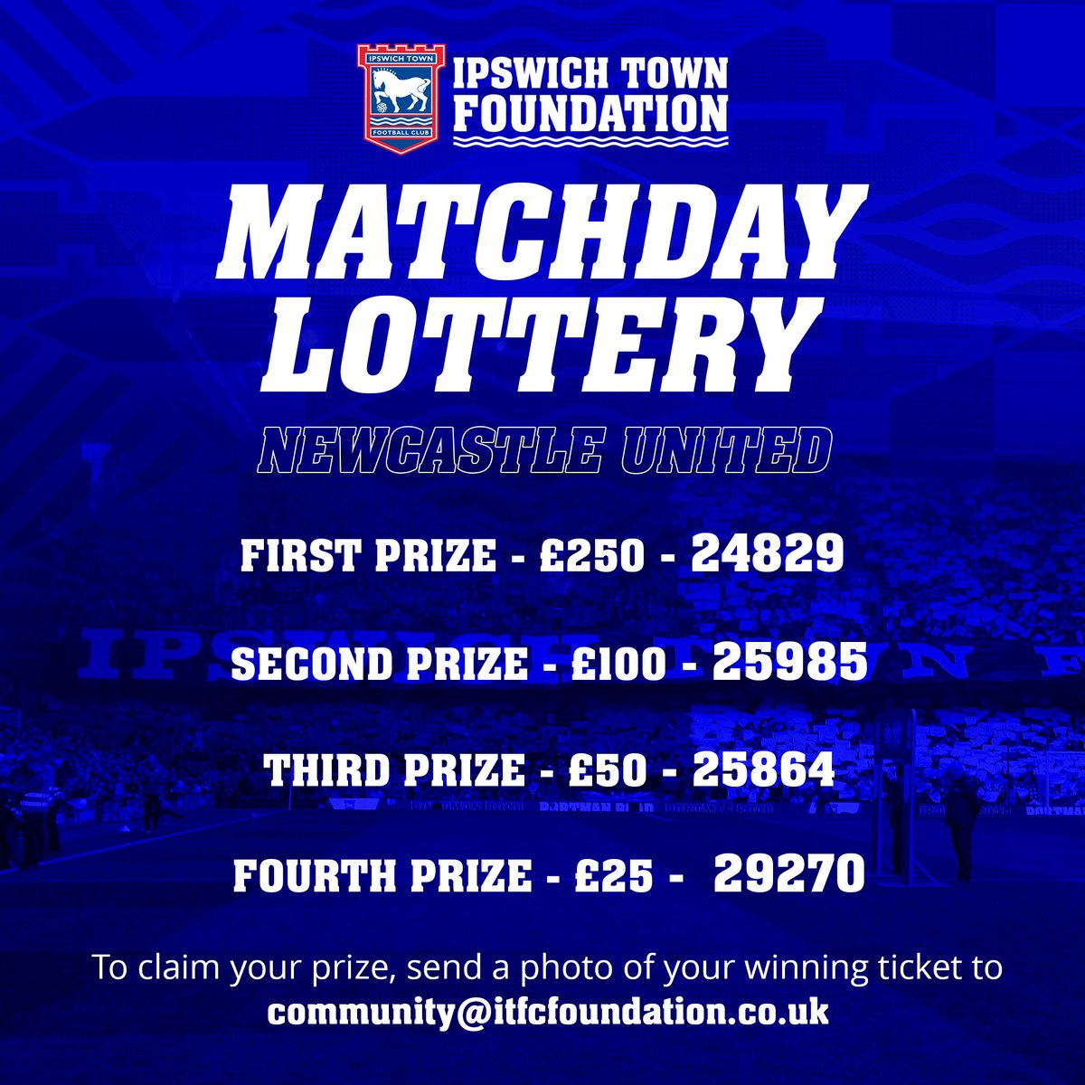 Ipswich Town Foundation tweet media