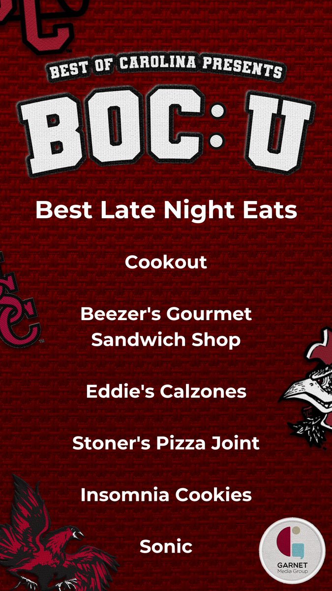 Today's #BestofCarolina2025 category feature is Best Late Night Eats! Vote for your favorite now!
buff.ly/3RSY8Hr