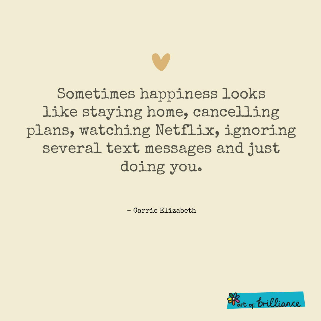 Sometimes happiness is...