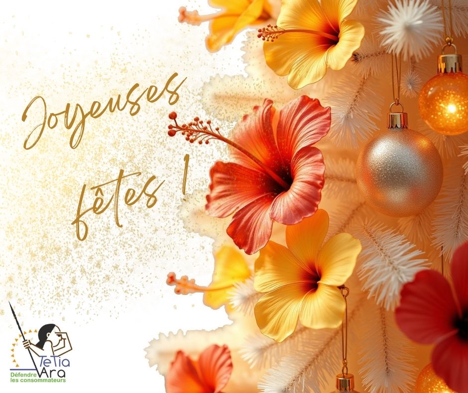TeTiaAra's tweet photo. L'#association de défense des #consommateurs polynésiens -#TeTiaAra vous souhaite de joyeuses #fêtes https://t.co/DmorFm4hFD
