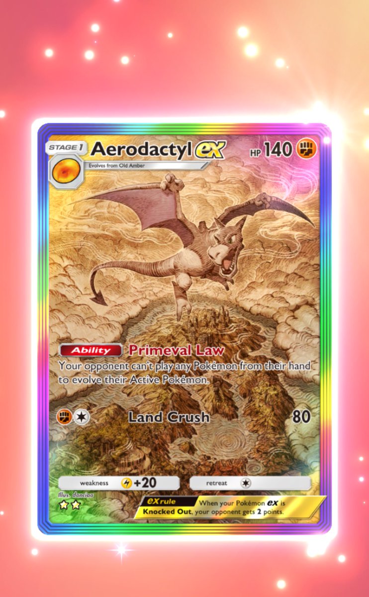 ahhh it’s so pretty! 🥹✨🌈 #PokemonTCGPocket