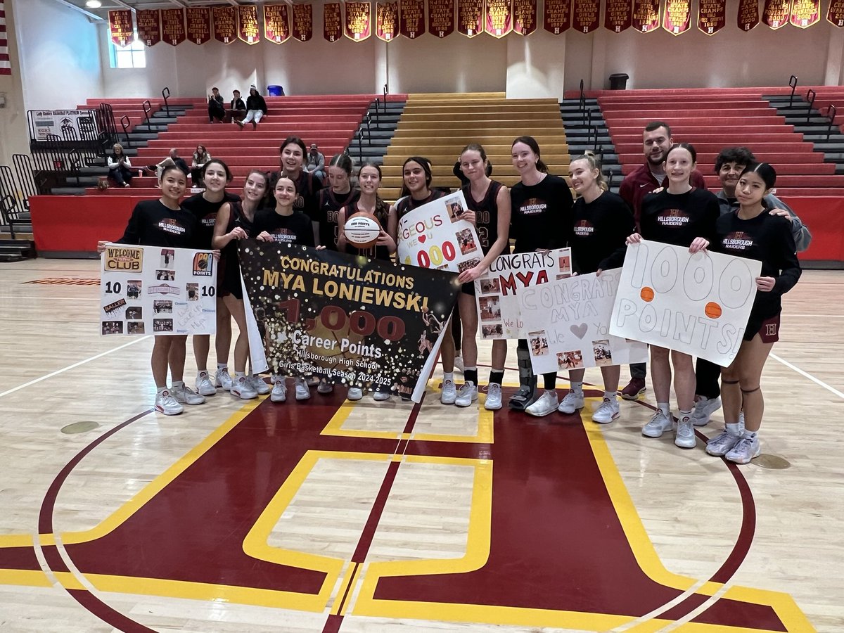 Hillsborough HS (@letsgoboro) on Twitter photo Congratulations Mya Loniewski on 1,000 career points. <a href="/HillsboroughTwp/">Hillsborough Twp NJ</a> <a href="/HillsBeacon/">Hillsborough Beacon</a> <a href="/HillsboroughBOE/">HillsboroughSchools</a> <a href="/boro_raiders/">Hillsborough High School</a> <a href="/HSSportsNJ/">NJ.com HS Sports</a> Congratulations Mya Loniewski on 1,000 career points. <a href="/HillsboroughTwp/">Hillsborough Twp NJ</a> <a href="/HillsBeacon/">Hillsborough Beacon</a> <a href="/HillsboroughBOE/">HillsboroughSchools</a> <a href="/boro_raiders/">Hillsborough High School</a> <a href="/HSSportsNJ/">NJ.com HS Sports</a>