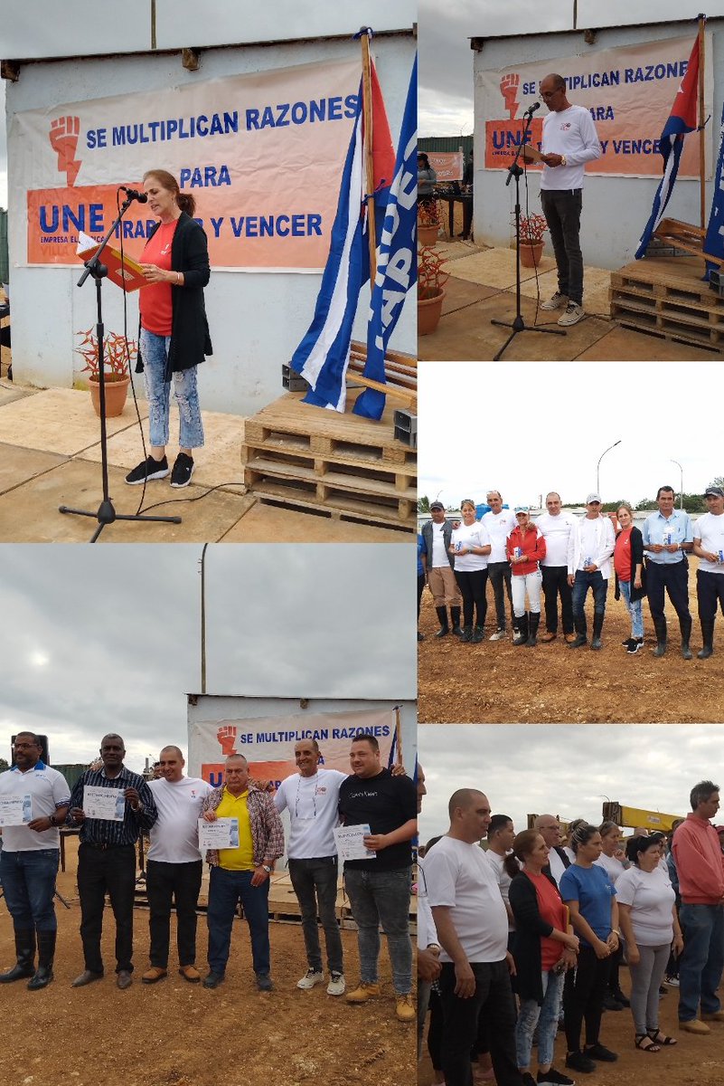 Acto nacional de inicio de la Jornada por el Día del Trabajador Eléctrico en el parque solar fotovoltáico Remedios de Villa Clara.
#ElectricosVillaclareños
#JuntosPorVillaClara