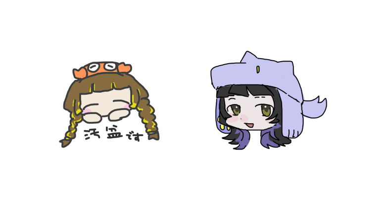 dadaosub's tweet photo. 暇すぎてぼんちゃんに助けを求めたら電話付き合ってくれた☺️☺️☺️
これはいしだが描いたぼんちゃん🦀とぼんちゃんが描いてくれたいしだ🐺 https://t.co/GabdZ00M3t